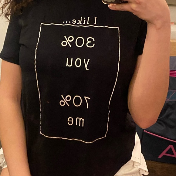 Bershka black and white top - Picture 2 of 2